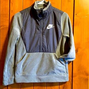 Nike 3/4 zip fleece pullover